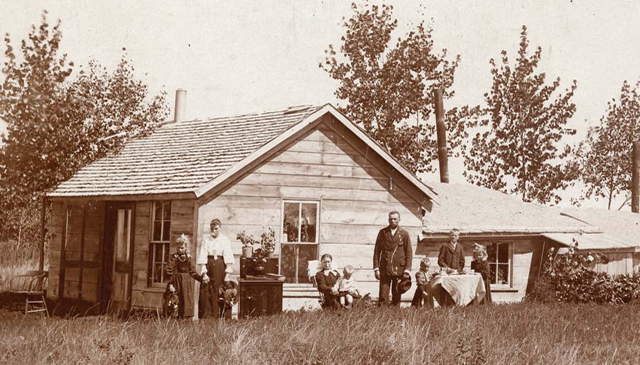 North Dakota pioneer family