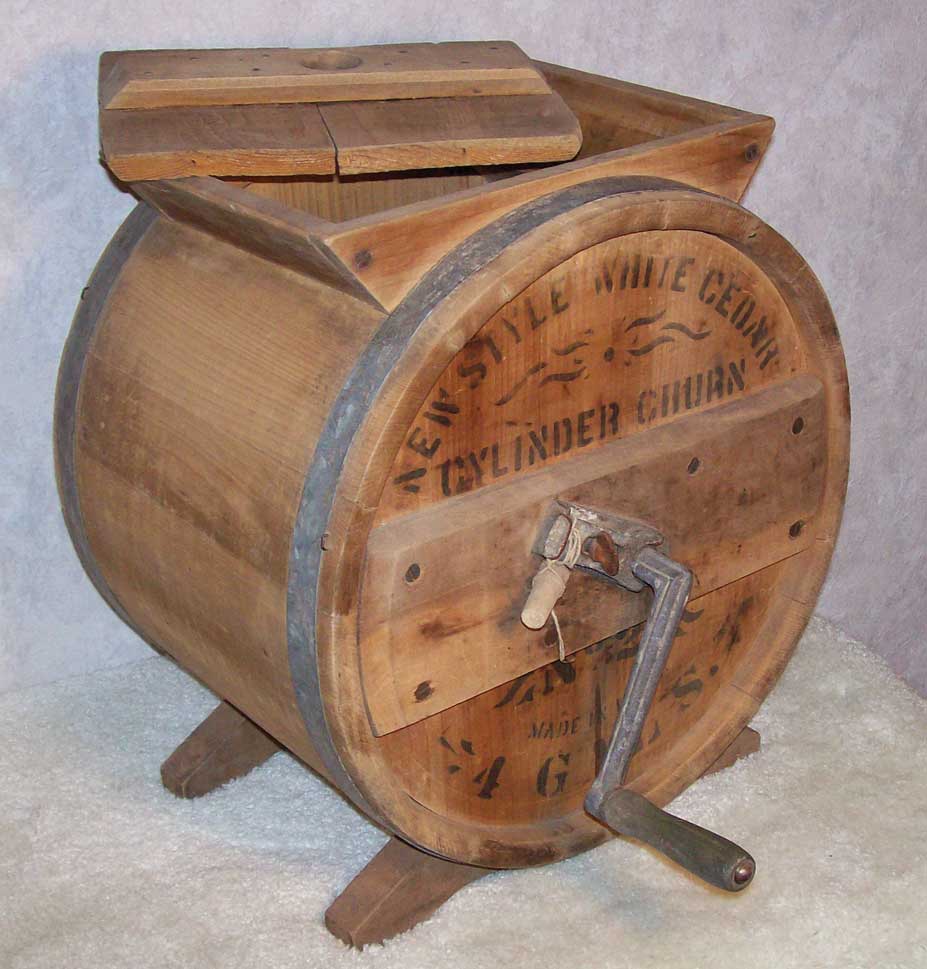 Figure 42. This wooden churn