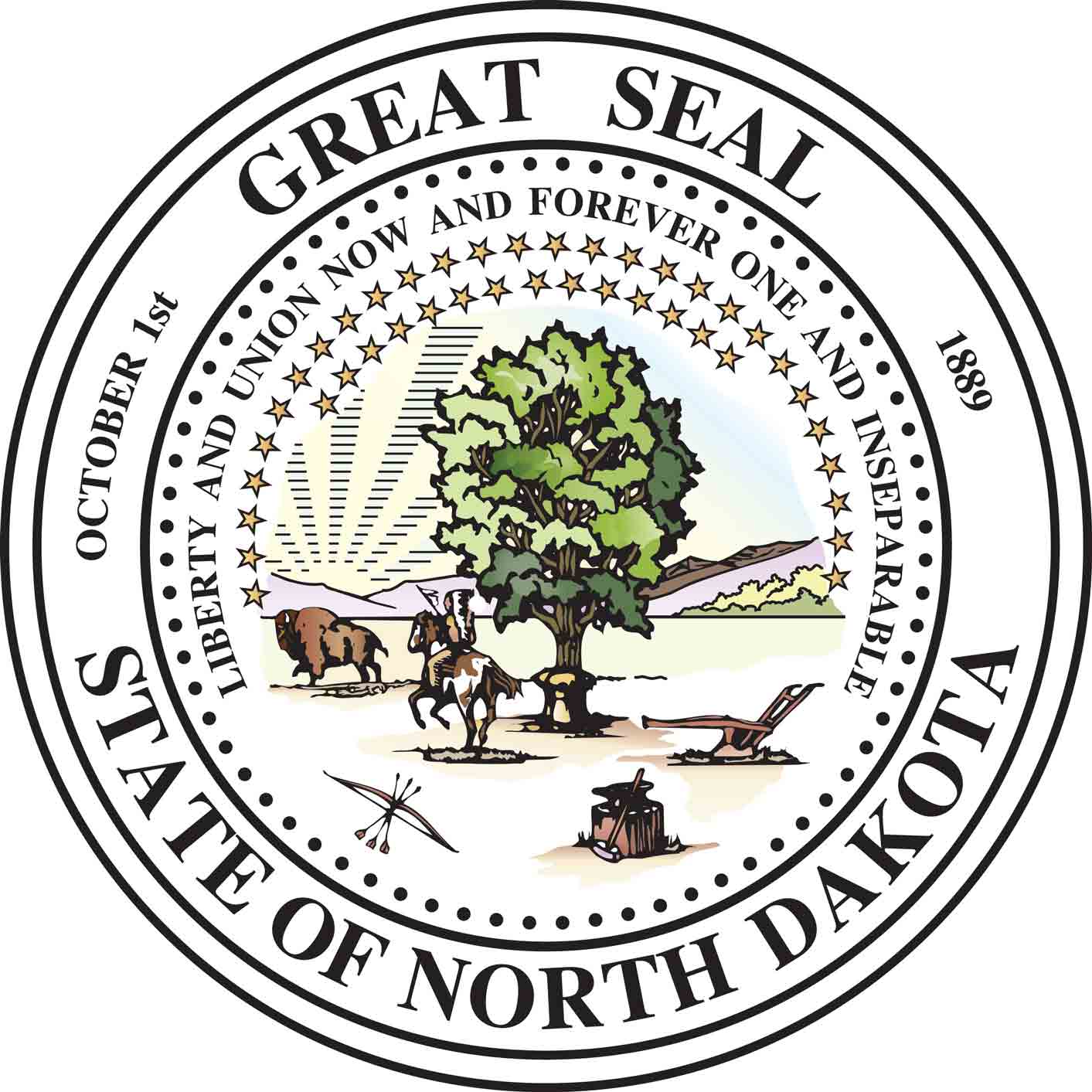 The Great Seal of North Dakota