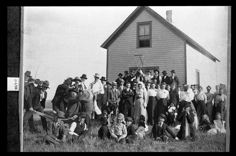 J R Eide Wedding Lake Township 9 miles Southwest of York ND 1904