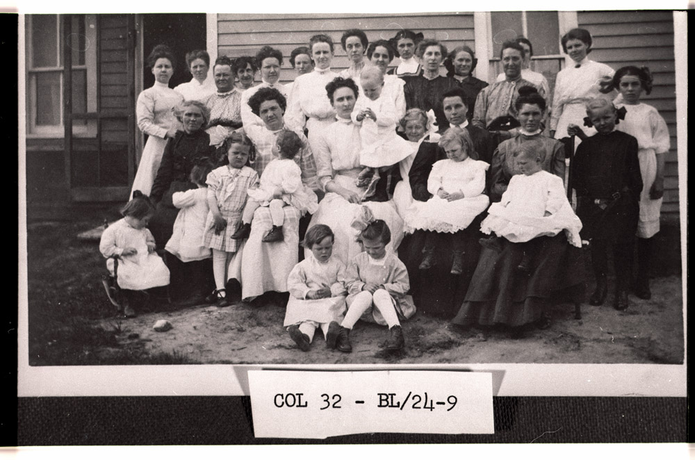 First meeting of Lutheran Ladies Aid in Mercer ND 1916-1917