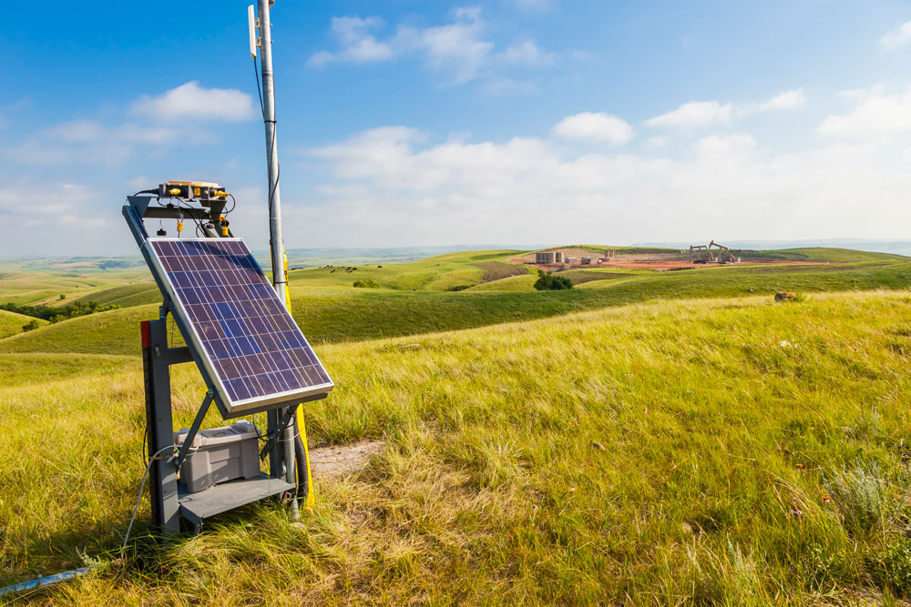 Whiting Oil PV array