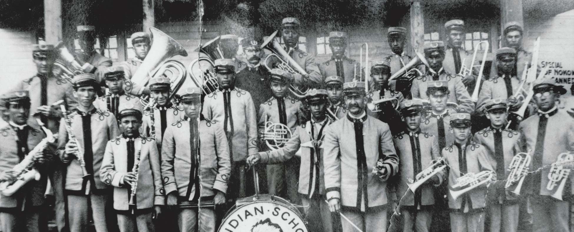 The Fort Totten Indian School Band