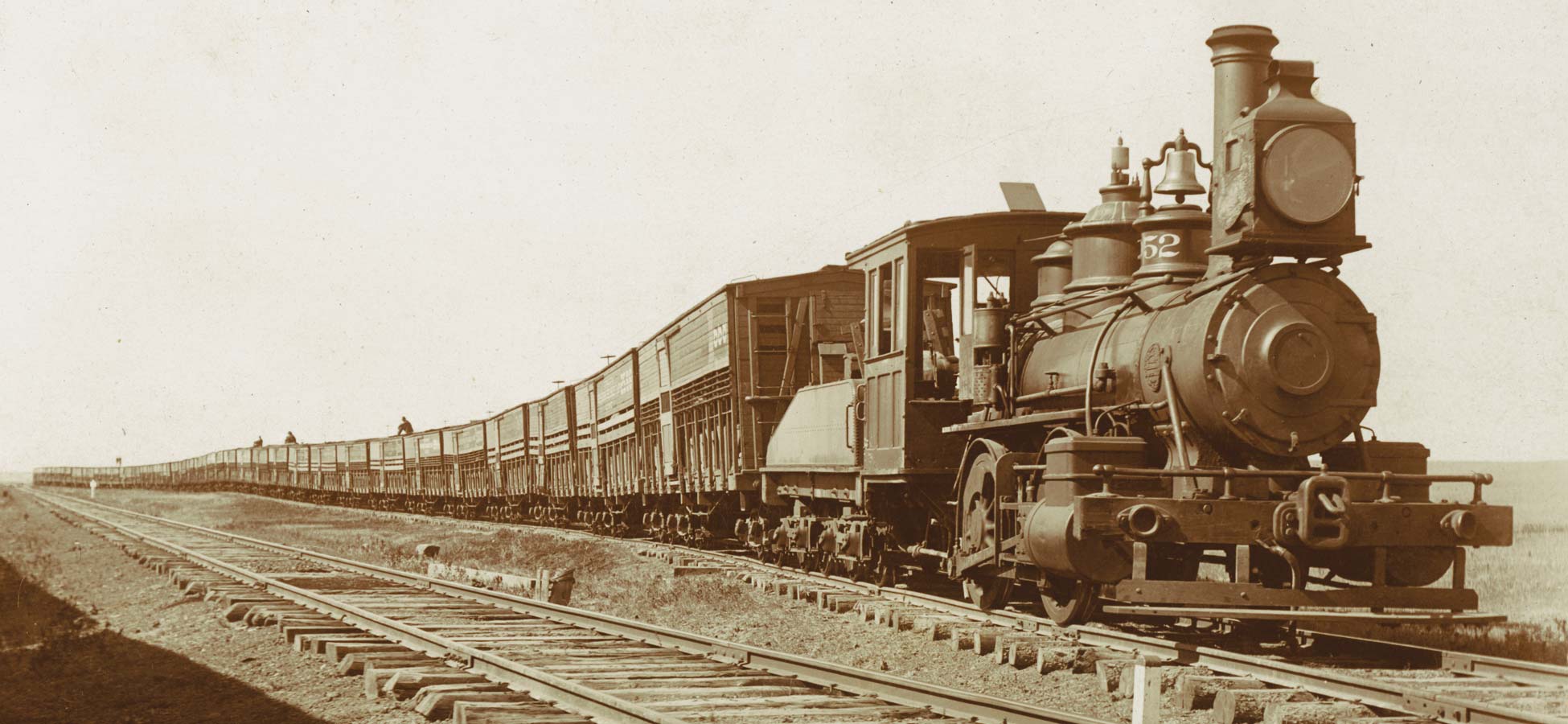Early North Dakota train