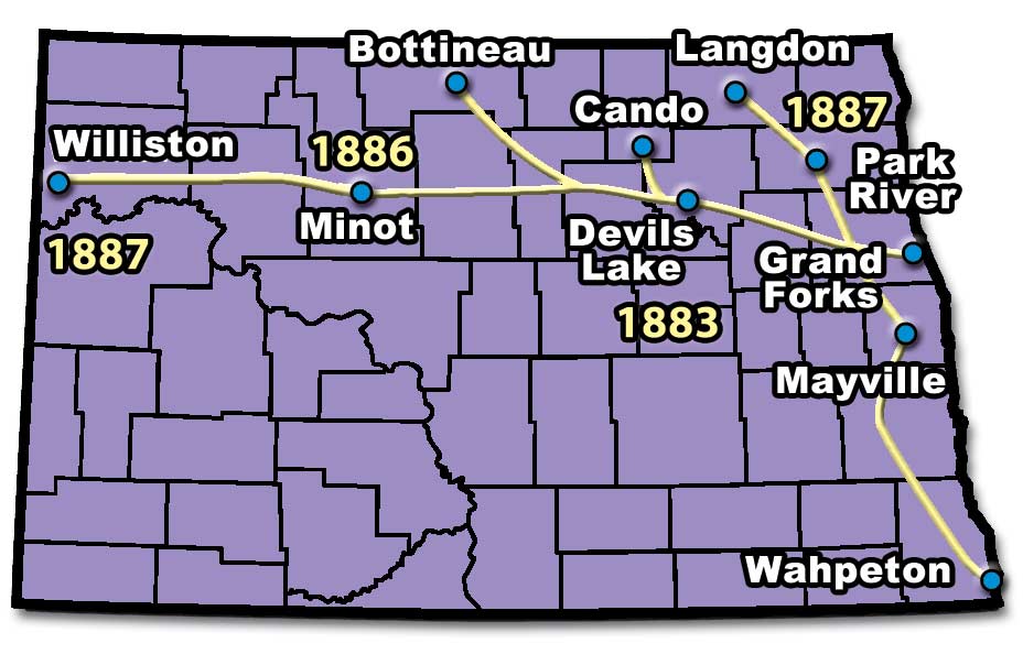 Great Northern Railway Routes