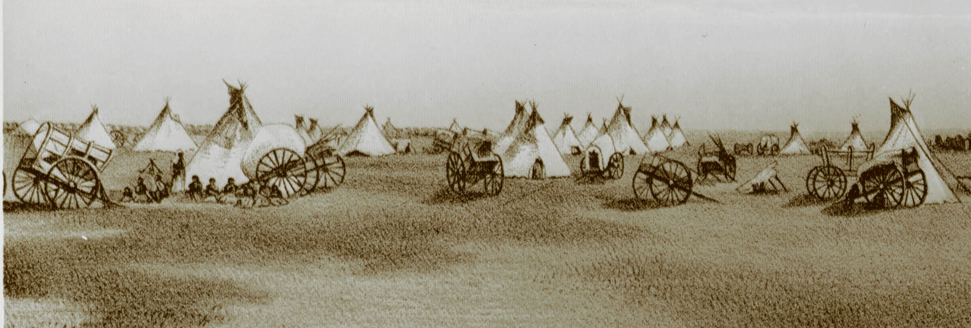 Métis campsite