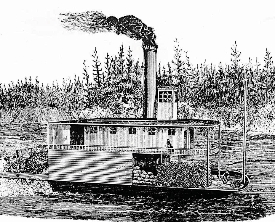 The steamboat Anson Northrup