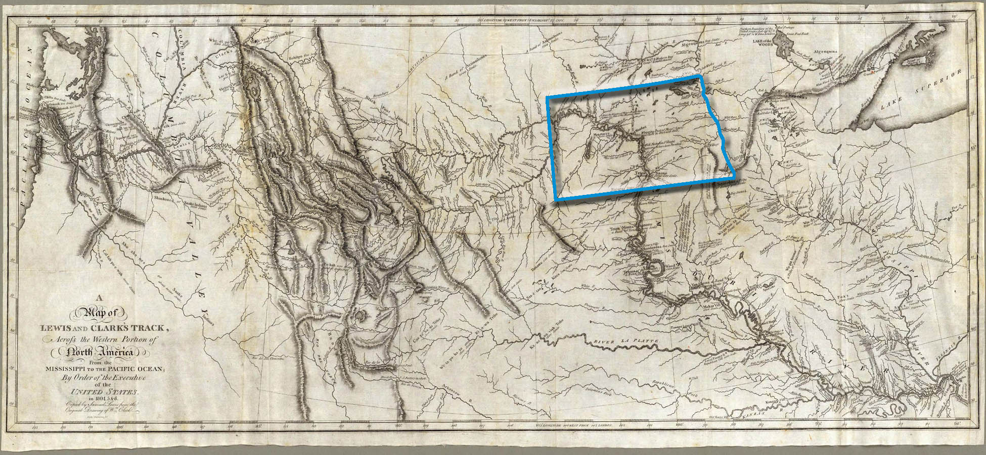 1814 map