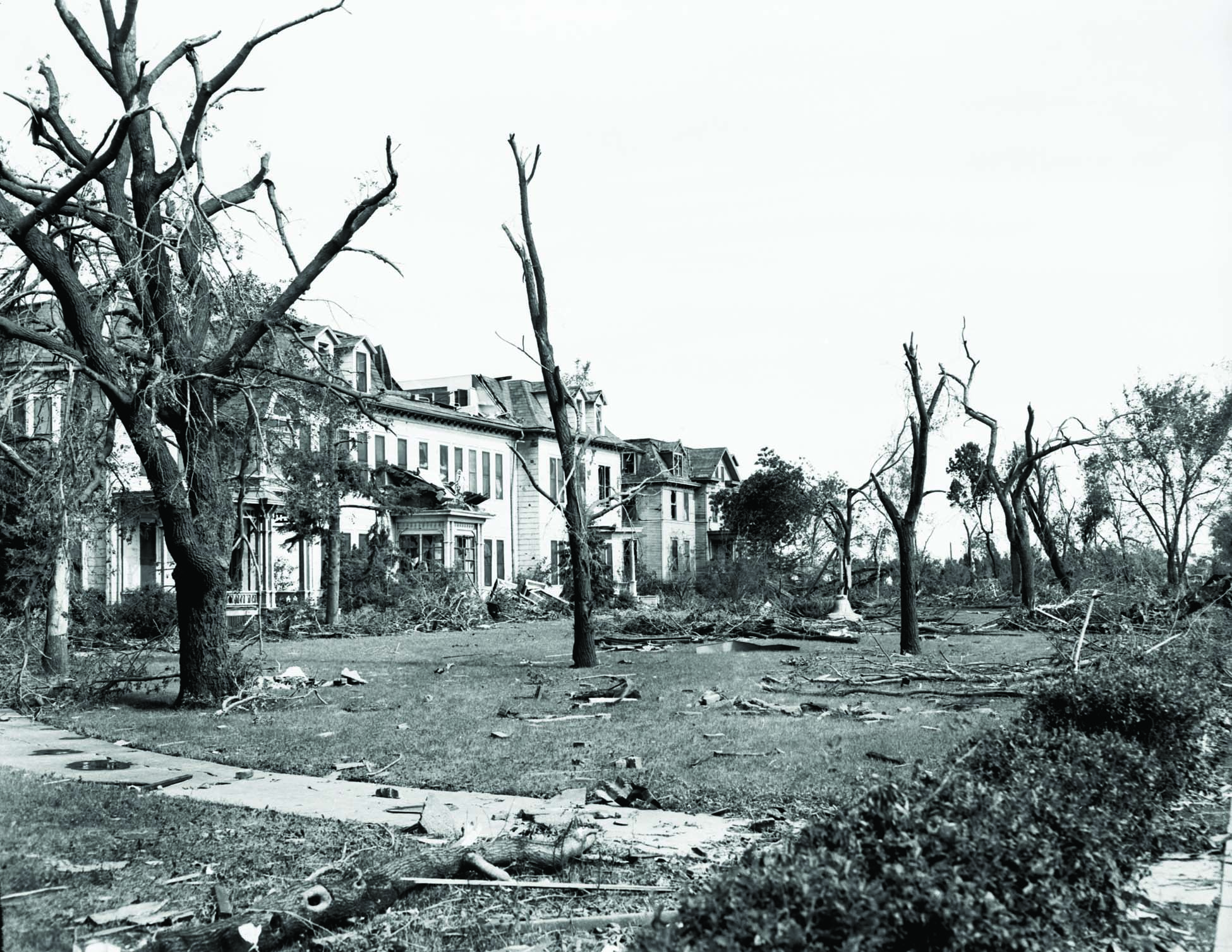 Fargo Tornado Damage