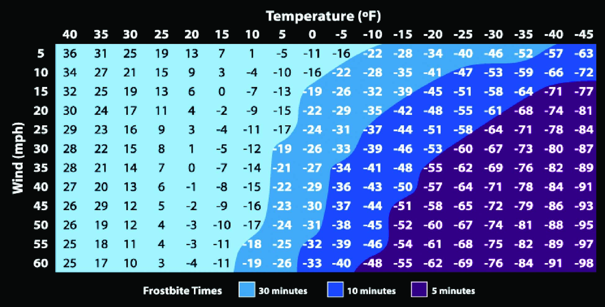 Wind Chill Index