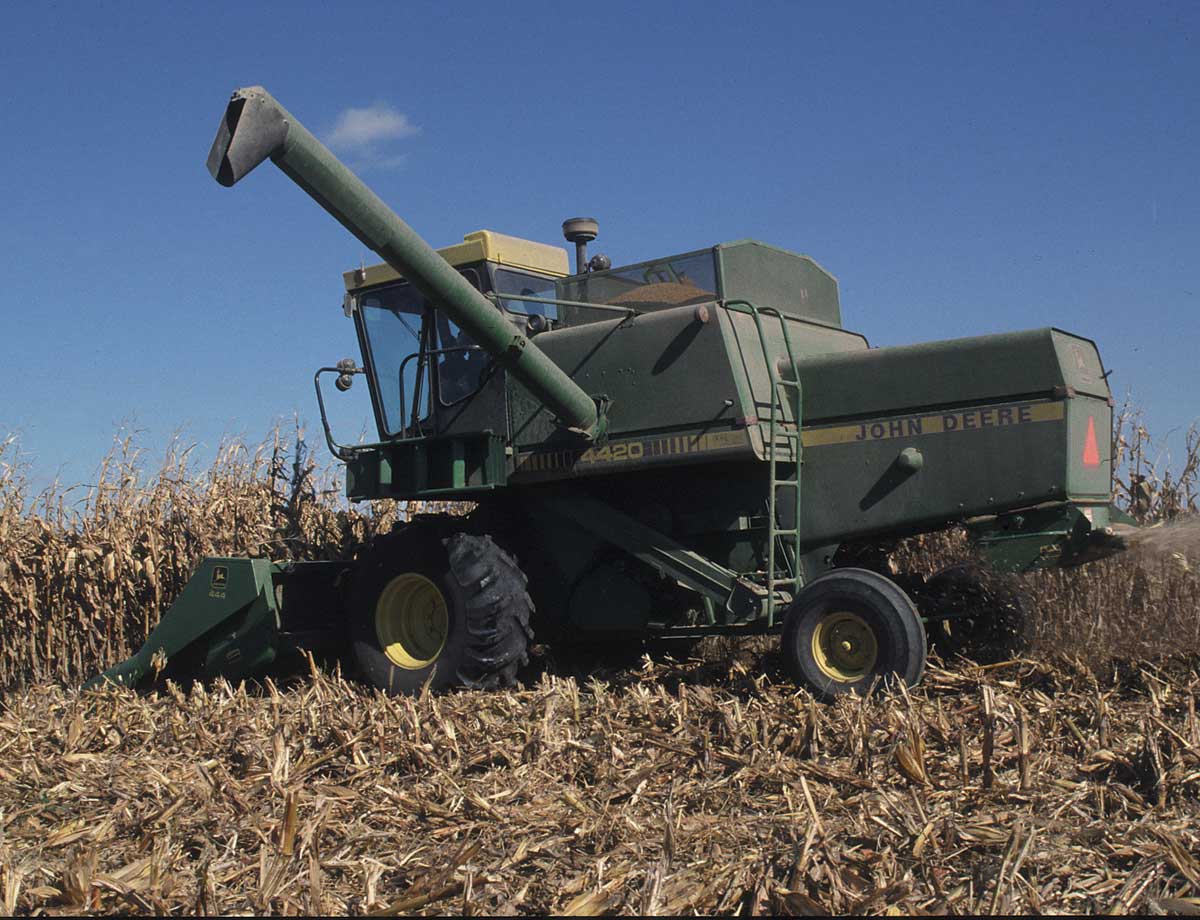 Figure 95. A John Deere combine