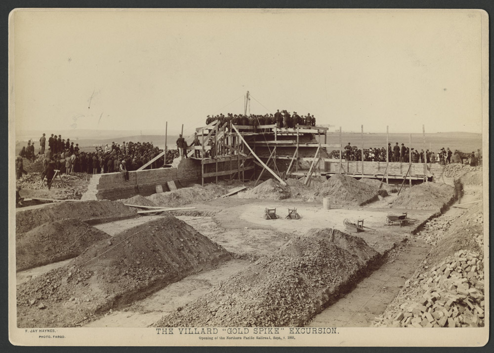 Laying of the cornerstone of the new capital