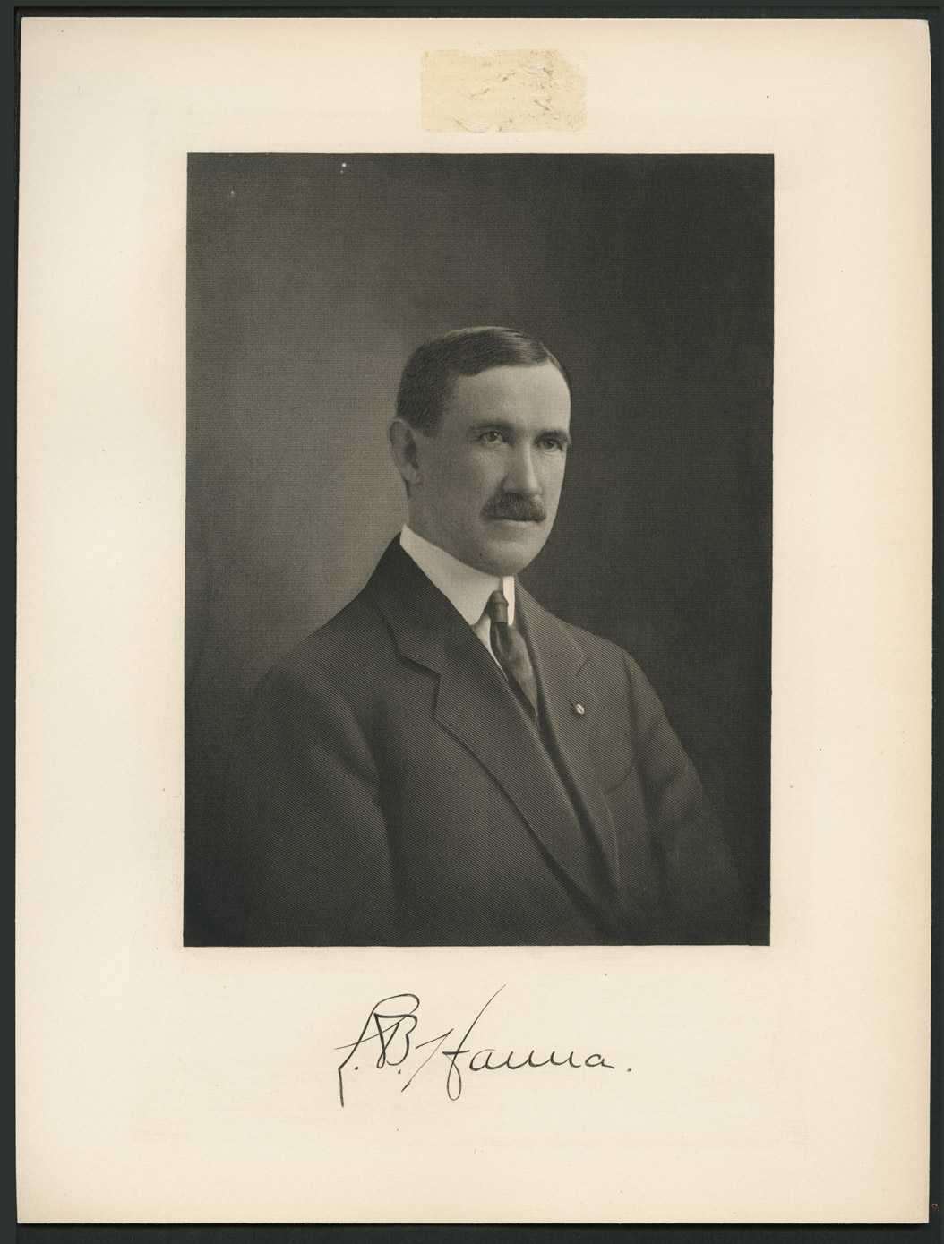 Portrait of North Dakota Governor, Louis B. Hanna