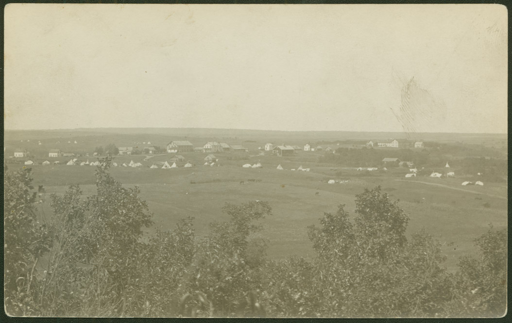 Image 15: Army post and school