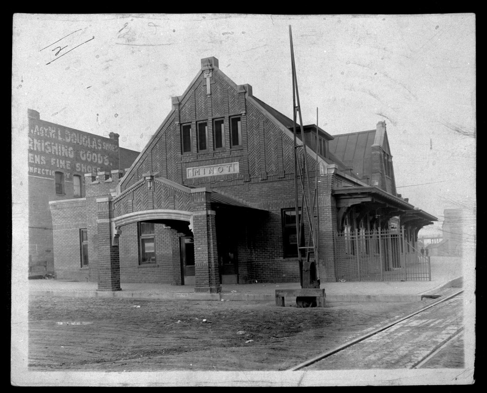 Soo Railroad Line Depot Minot ND