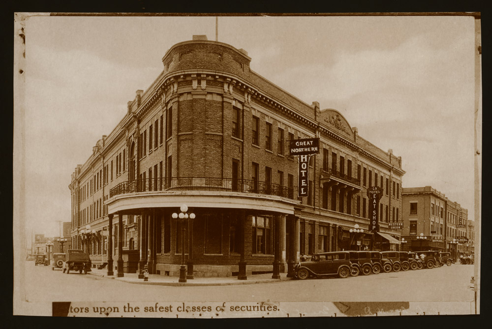 Great Northern Railway Hotel Devils Lake