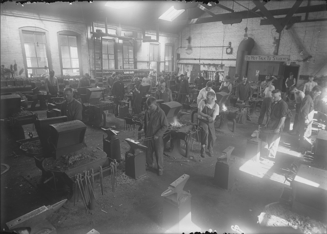 Blacksmithing at NDAC