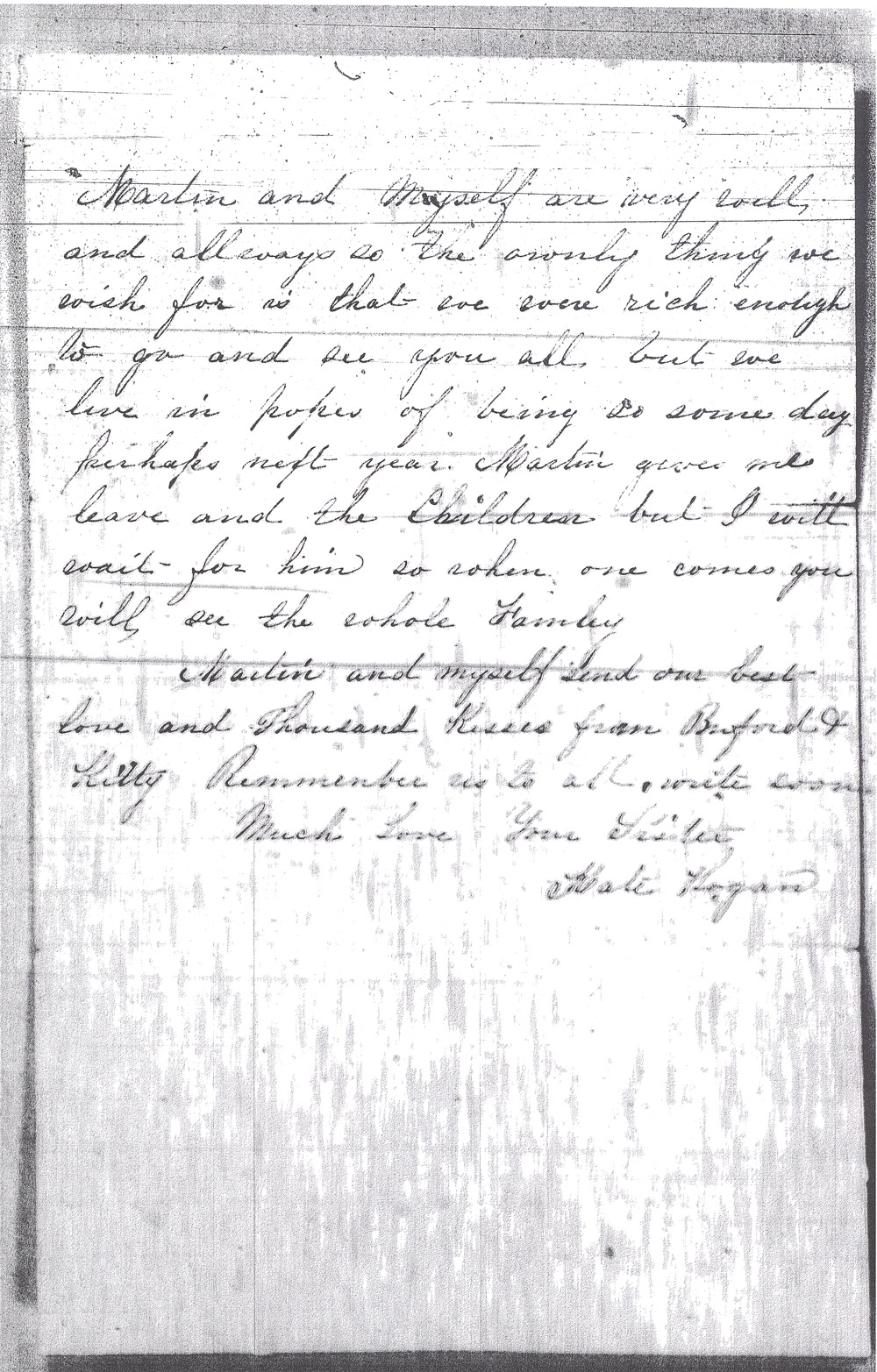 Kate Hogan Letter 2, Page 3