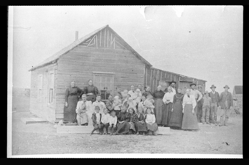 Sheyenne Ladies Aid at Iver Raaen House 1873