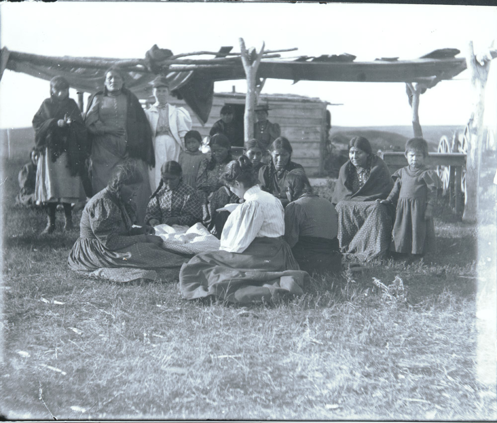 Womens Sewing Meeting 1897