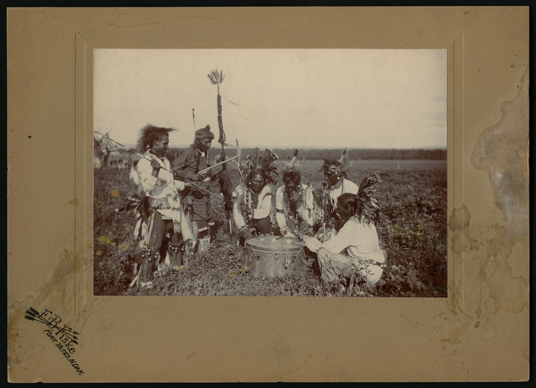 Indians singing for Miss-Densmore