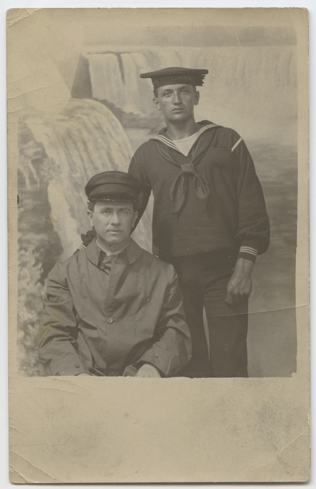 Sailors from the USS North Dakota