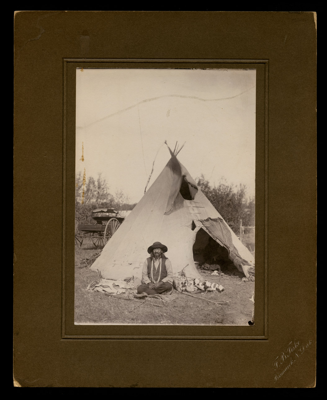 Blue Thunder (b. 1844) was an elder of the Lakota nation when he spoke at the Victory Dance in 1918.