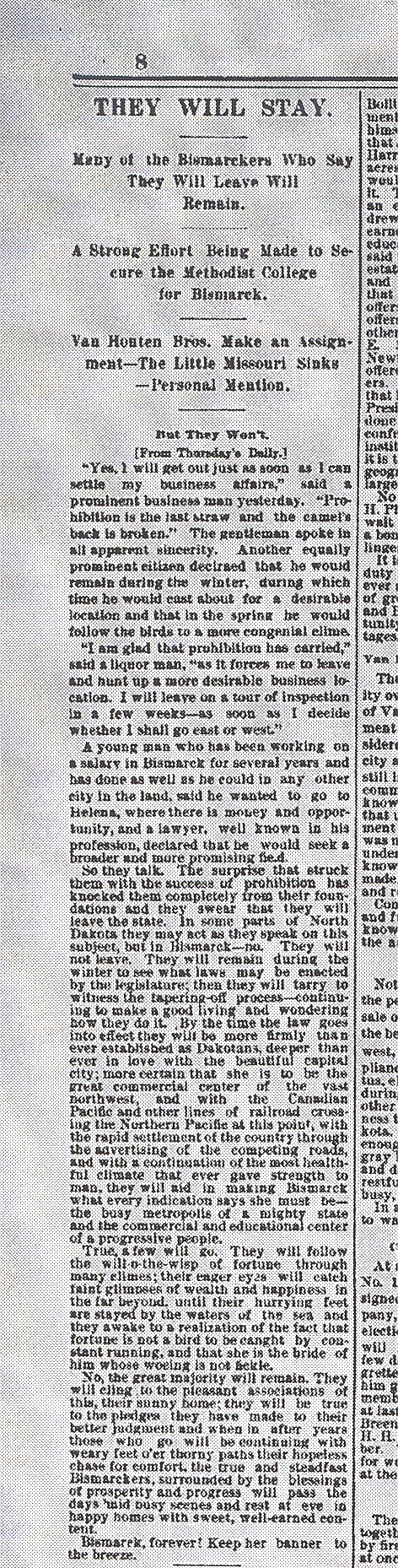 Prohibition article