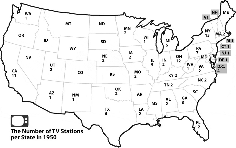 TV Station Map