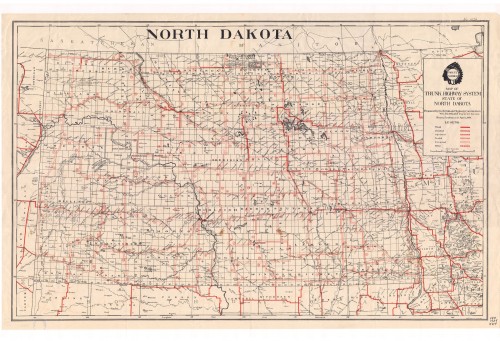 1924 Highway Map