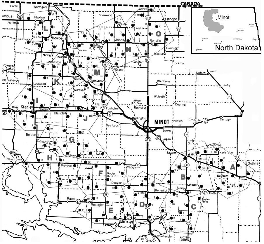 Minot Missile Sites