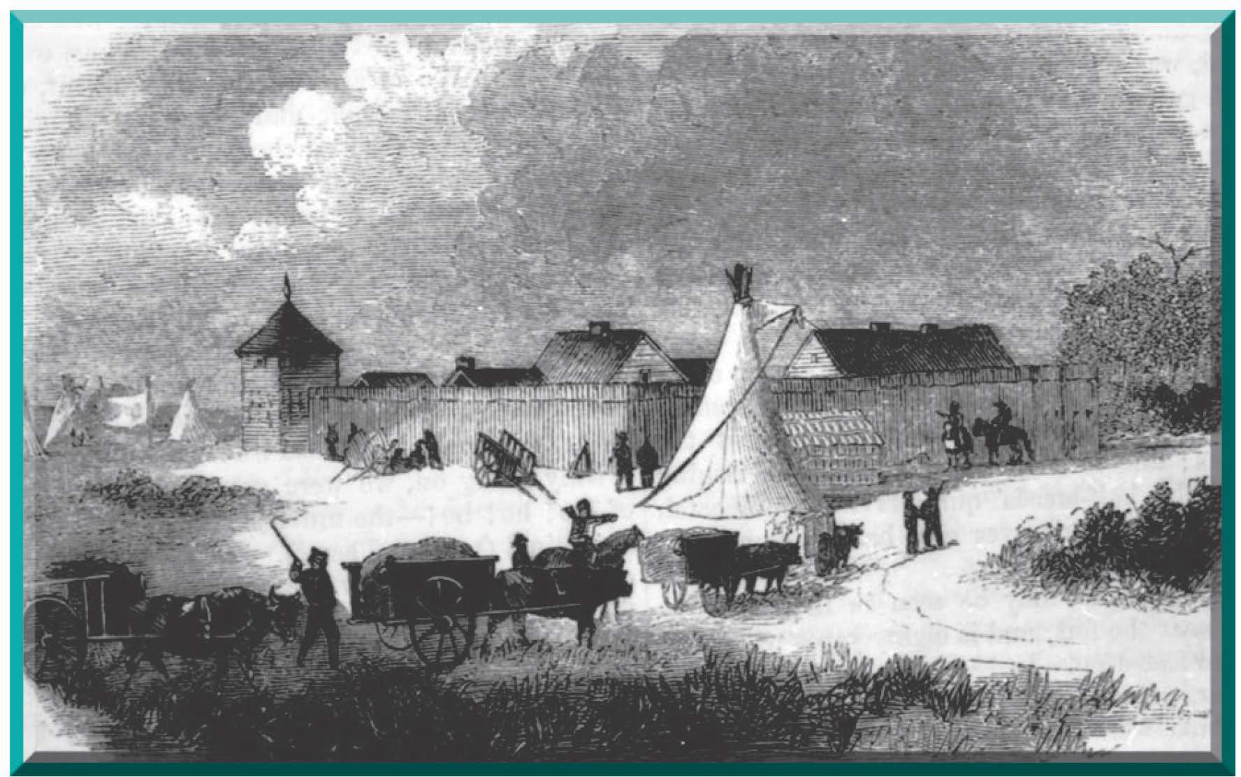 Figure 11. Built in 1870 just south of the town of Pembina, Fort Pembina