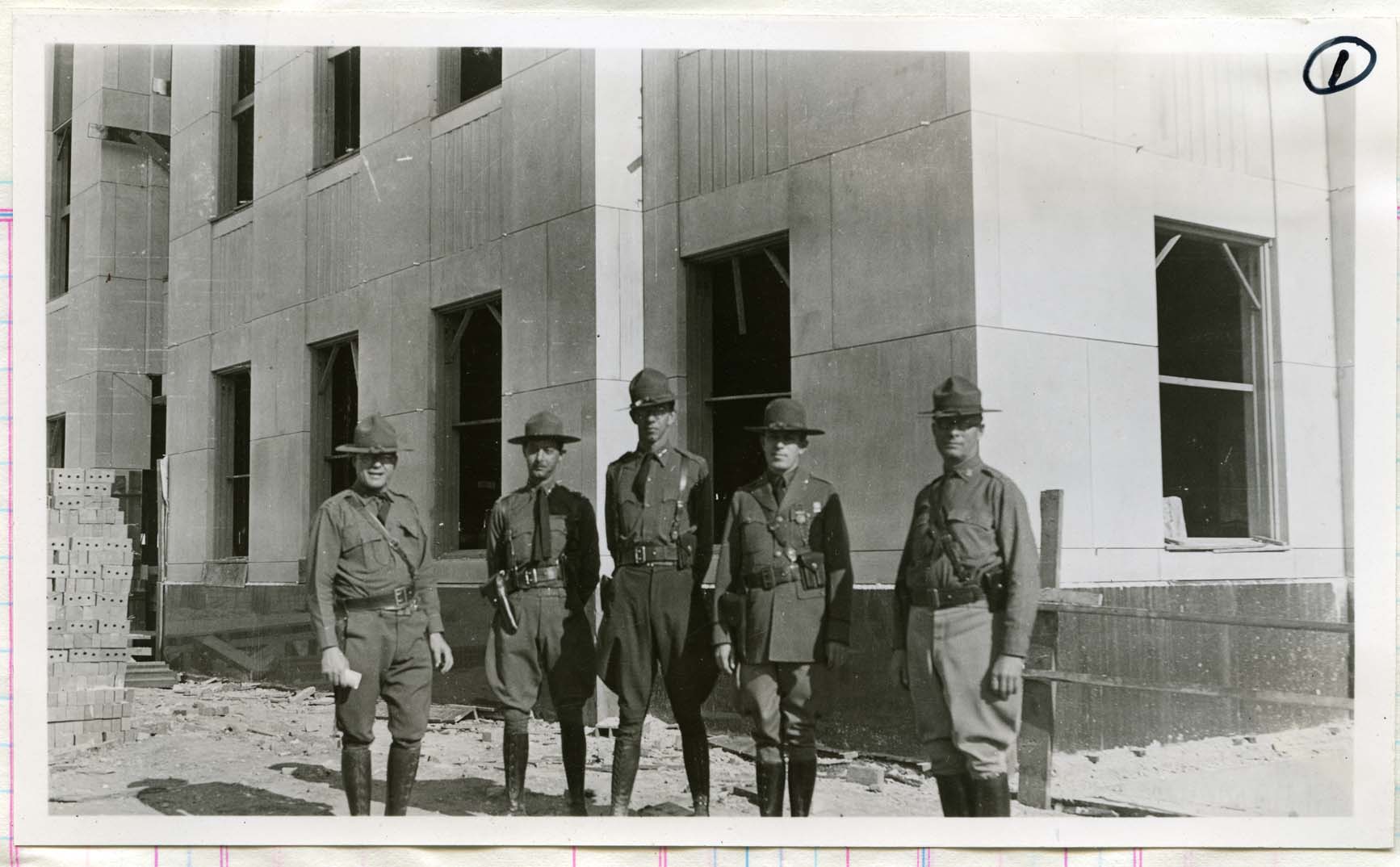 National Guard officers patrolled the capitol grounds