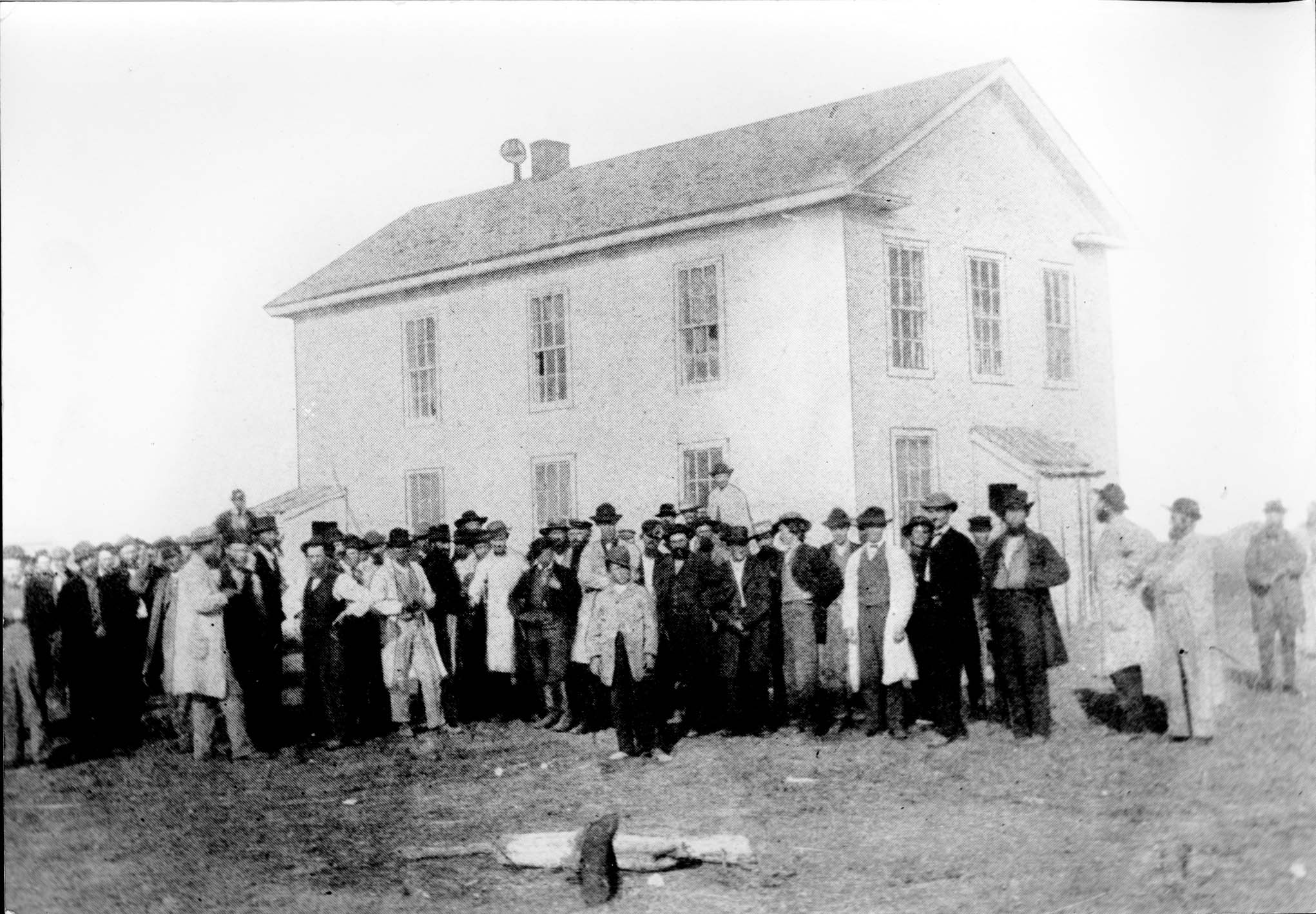 Territorial Capitol Building, Yankton, Dakota Territory