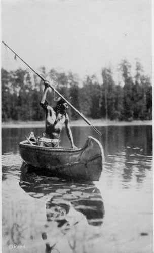 Ojibwe Fisherman