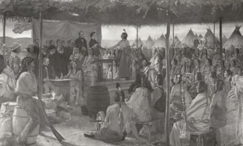 Treaty at Traverse Des Sioux