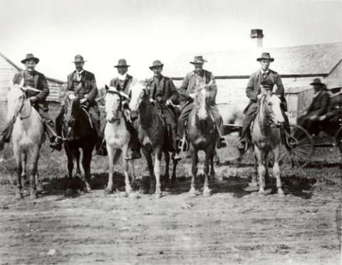 Chippewa Tribal Police, circa 1900