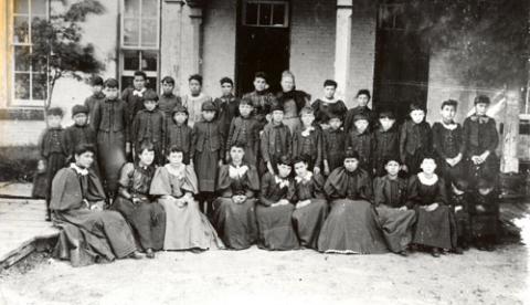 Mission School Students