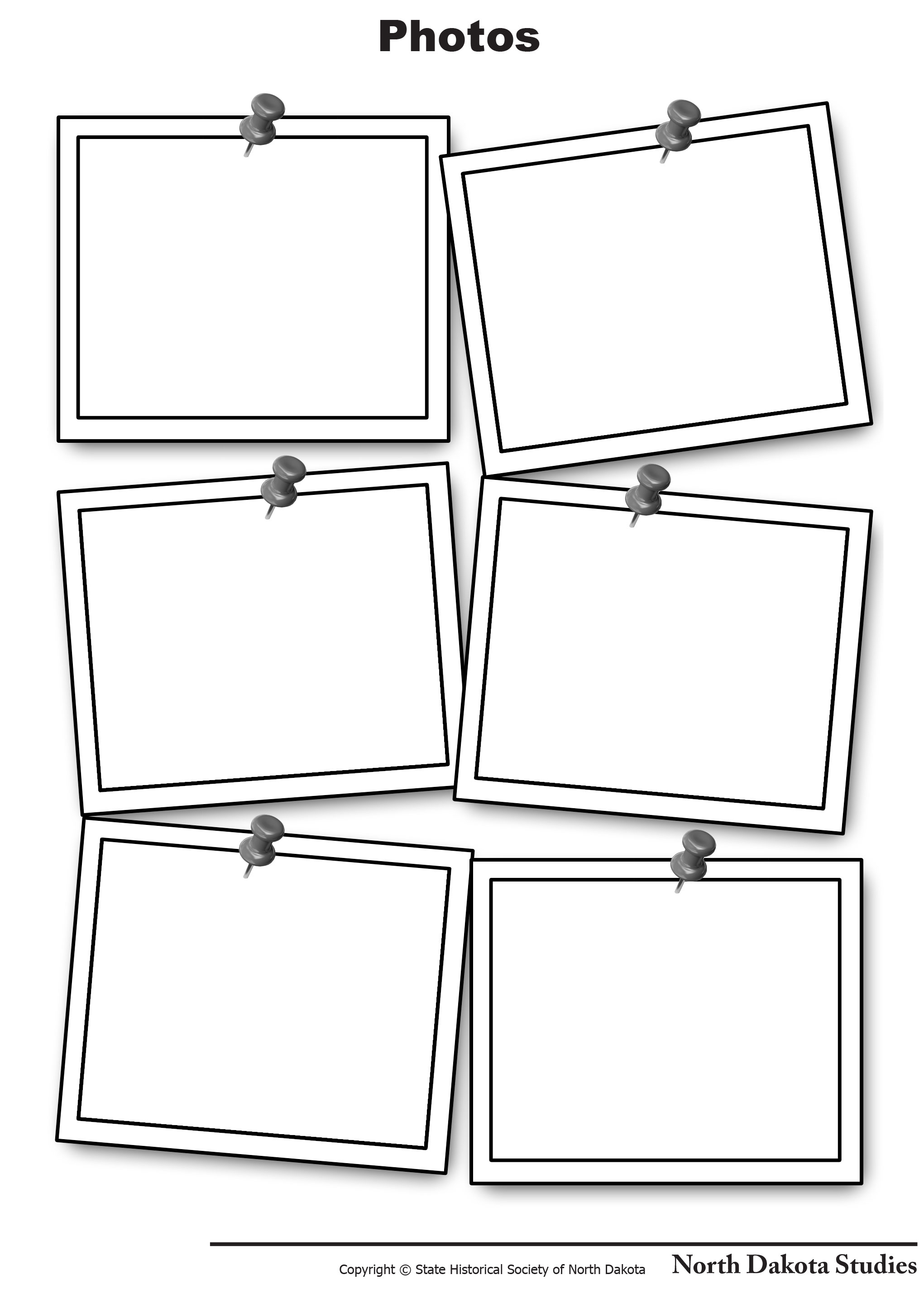 Photos blank worksheet