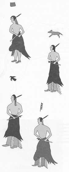 Indian Ceremony Pictograph