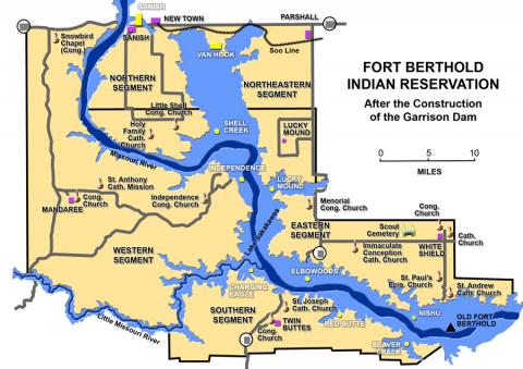 Fort Berthold Indian Reservation Today