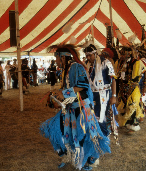 pow wow dancers in North Dakota